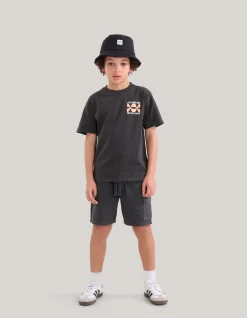 Artwork T-shirt Donkergrijs