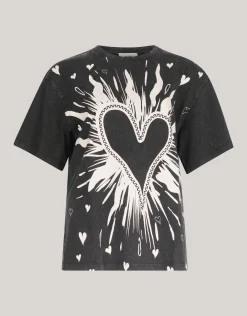 Artwork T-shirt Donkergrijs