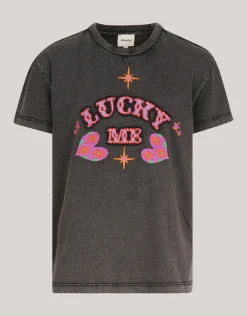 Artwork T-shirt Donkergrijs