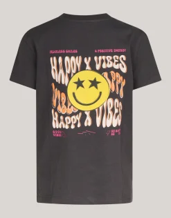 Artwork T-shirt Donkergrijs