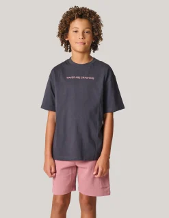 Artwork T-shirt Donkergrijs