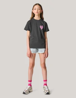 Artwork T-shirt Donkergrijs