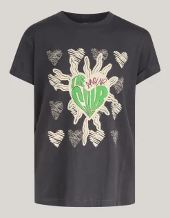 Artwork T-shirt Donkergrijs