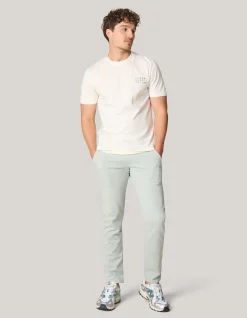 Artwork T-shirt Gebroken Wit