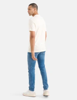 Artwork T-shirt Gebroken Wit