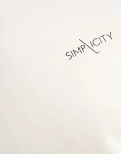 Artwork T-shirt Gebroken Wit