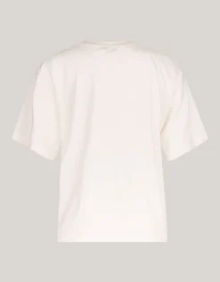 Artwork T-shirt Gebroken Wit