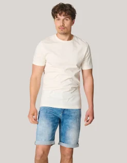 Artwork T-shirt Gebroken Wit