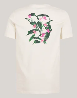 Artwork T-shirt Gebroken Wit