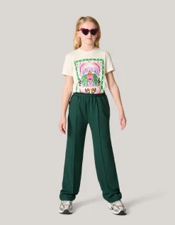 Artwork T-shirt Gebroken Wit