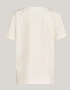 Artwork T-shirt Gebroken Wit