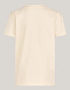 Artwork T-shirt Gebroken Wit