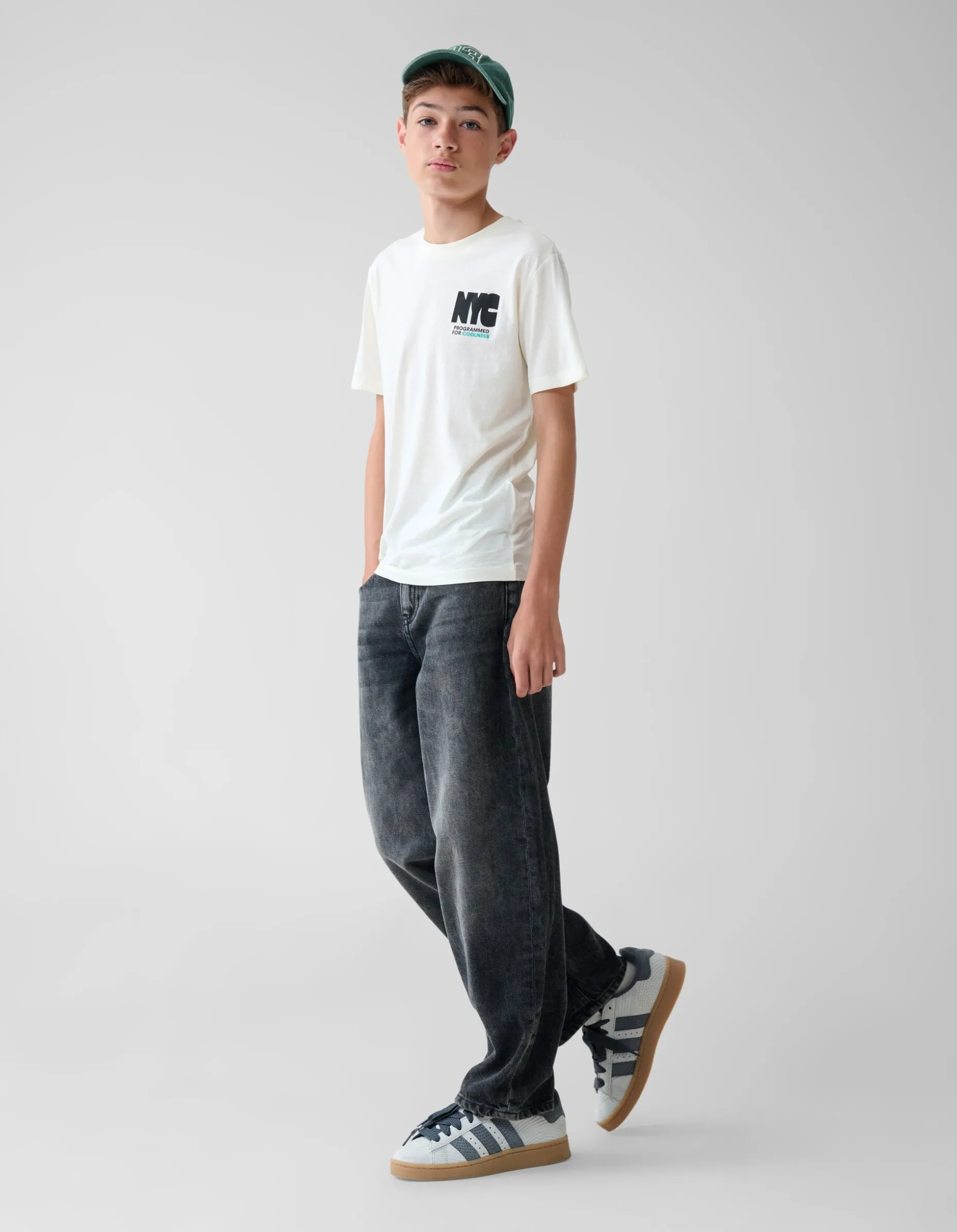 Artwork T-shirt Gebroken Wit