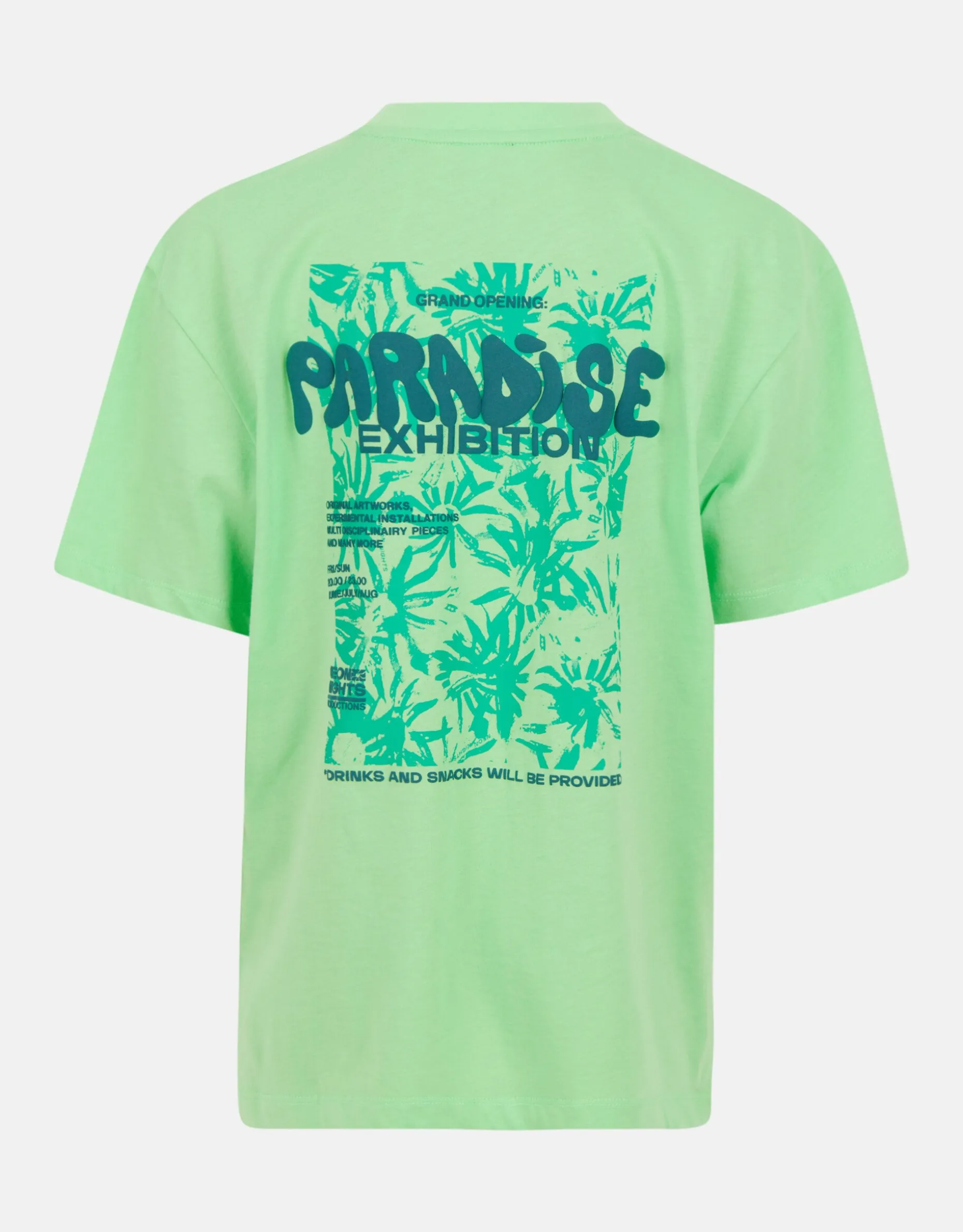 Artwork T-shirt Groen