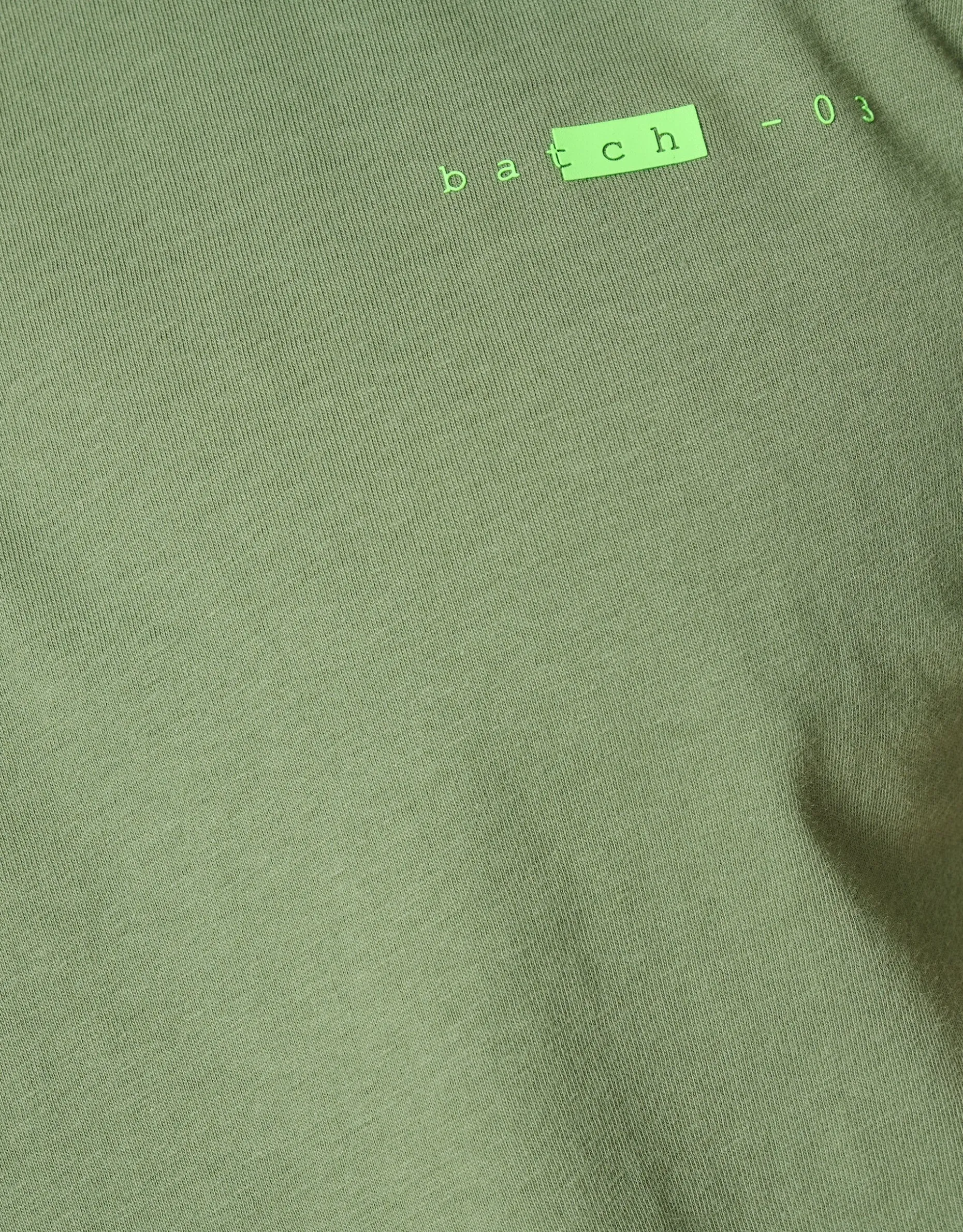 Artwork T-shirt Groen