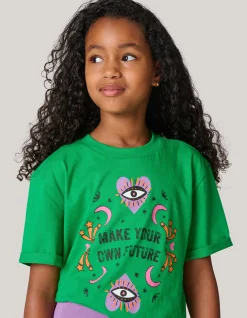 Artwork T-shirt Groen