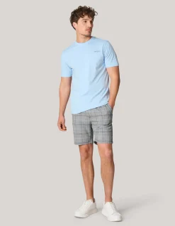 Artwork T-shirt Lichtblauw