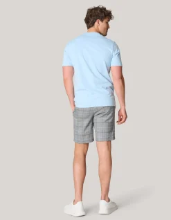 Artwork T-shirt Lichtblauw