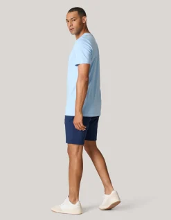 Artwork T-shirt Lichtblauw