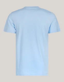 Artwork T-shirt Lichtblauw