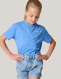 Artwork T-shirt Lichtblauw