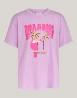 Artwork T-shirt Lichtpaars