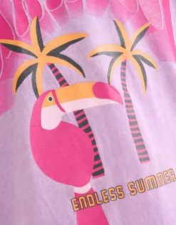 Artwork T-shirt Lichtpaars