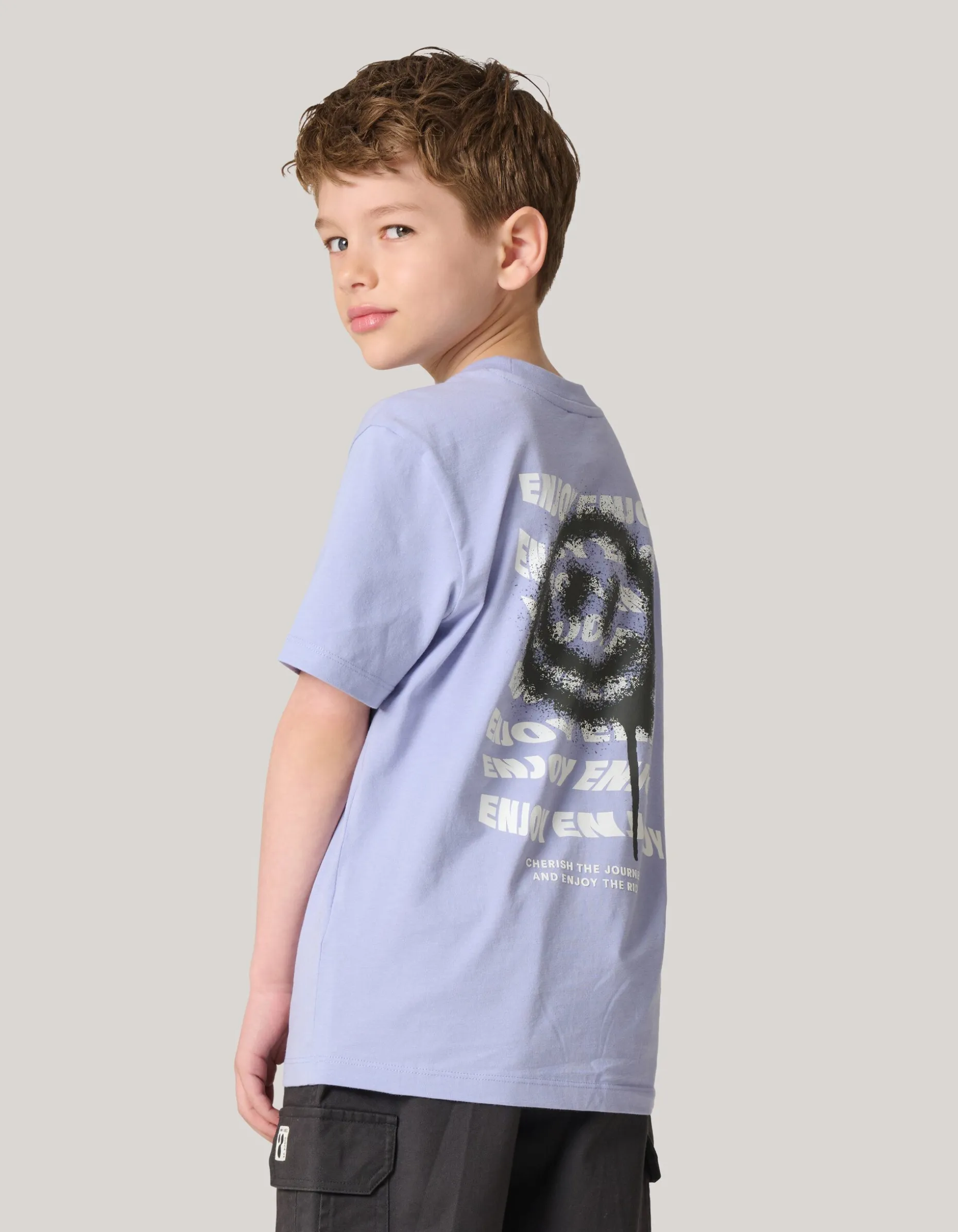 Artwork T-shirt Lichtpaars