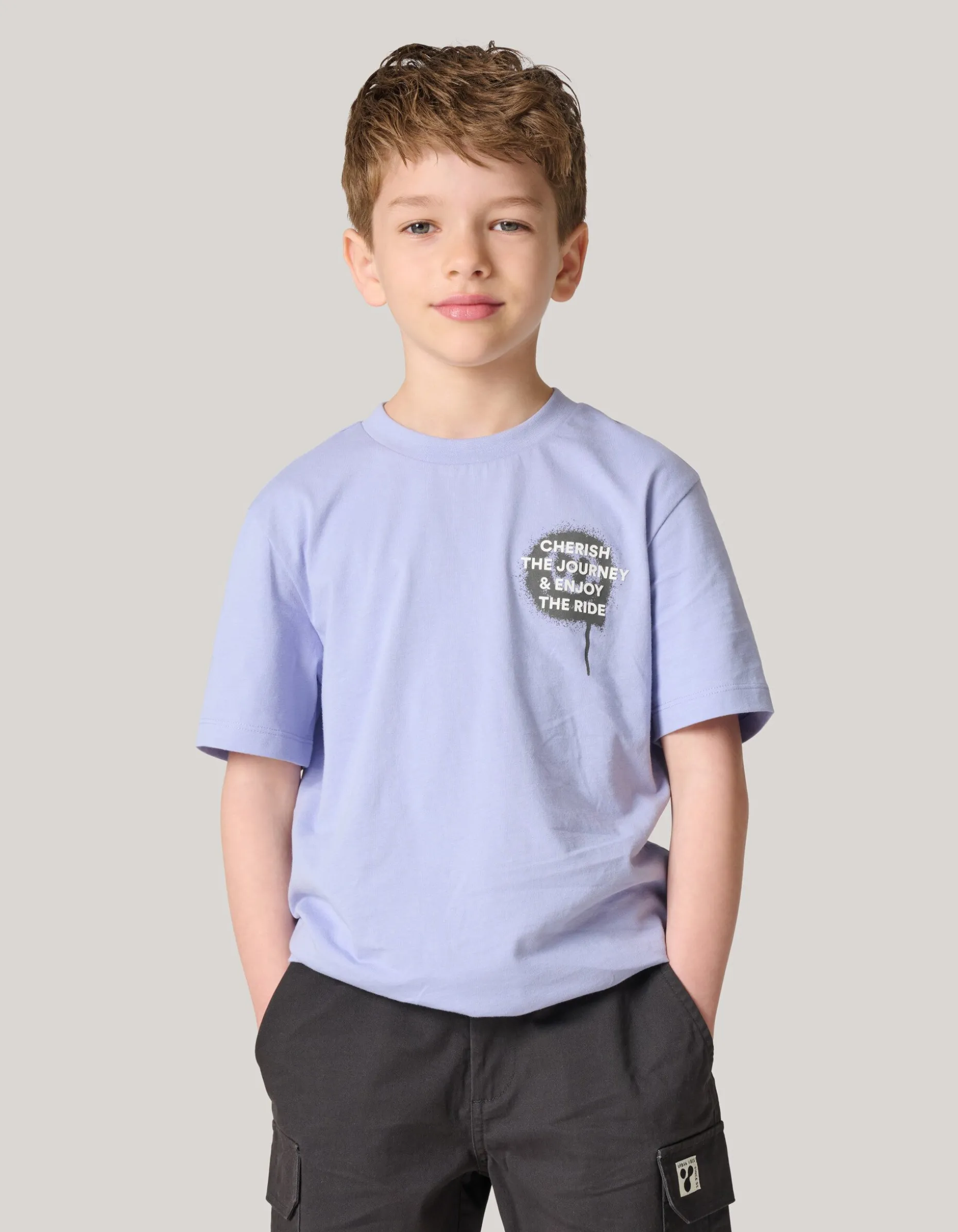 Artwork T-shirt Lichtpaars