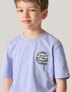 Artwork T-shirt Lichtpaars