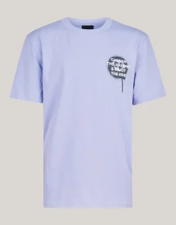 Artwork T-shirt Lichtpaars