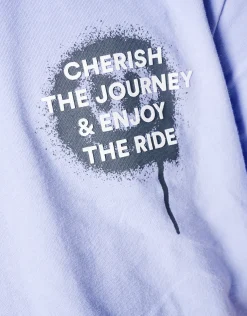 Artwork T-shirt Lichtpaars