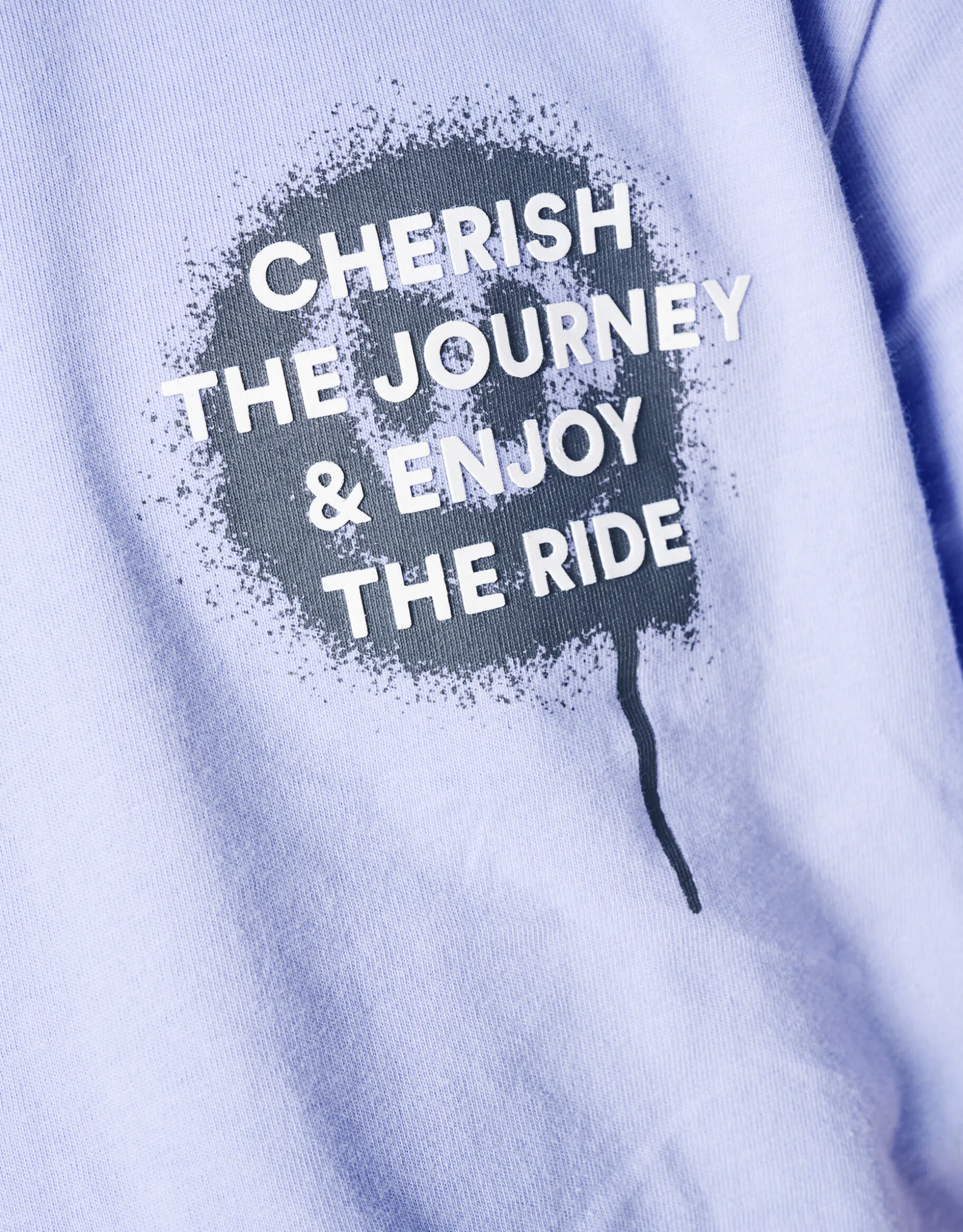 Artwork T-shirt Lichtpaars