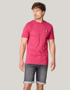 Artwork T-shirt Lichtrood