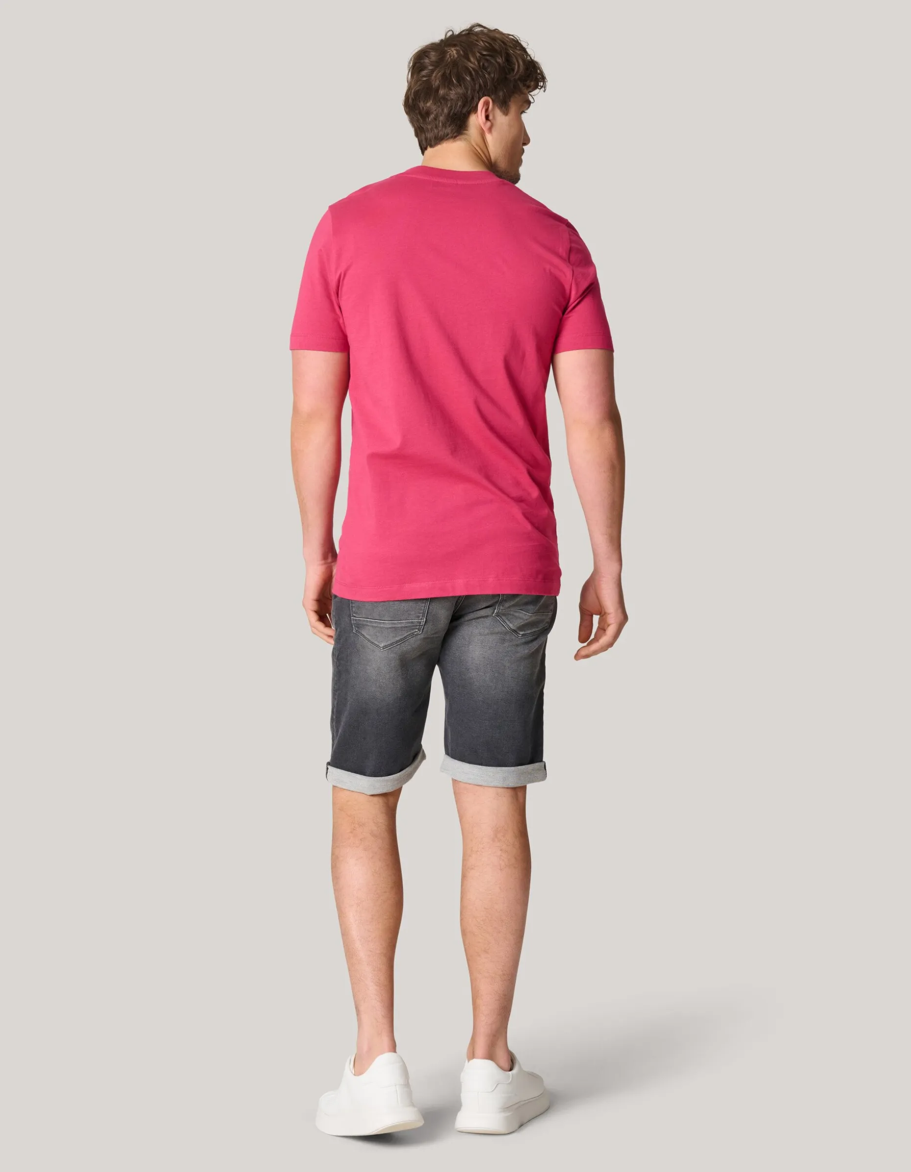 Artwork T-shirt Lichtrood