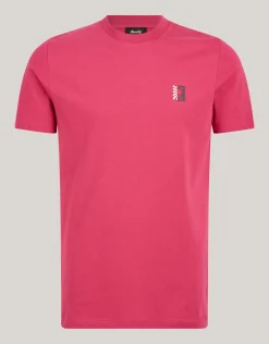 Artwork T-shirt Lichtrood