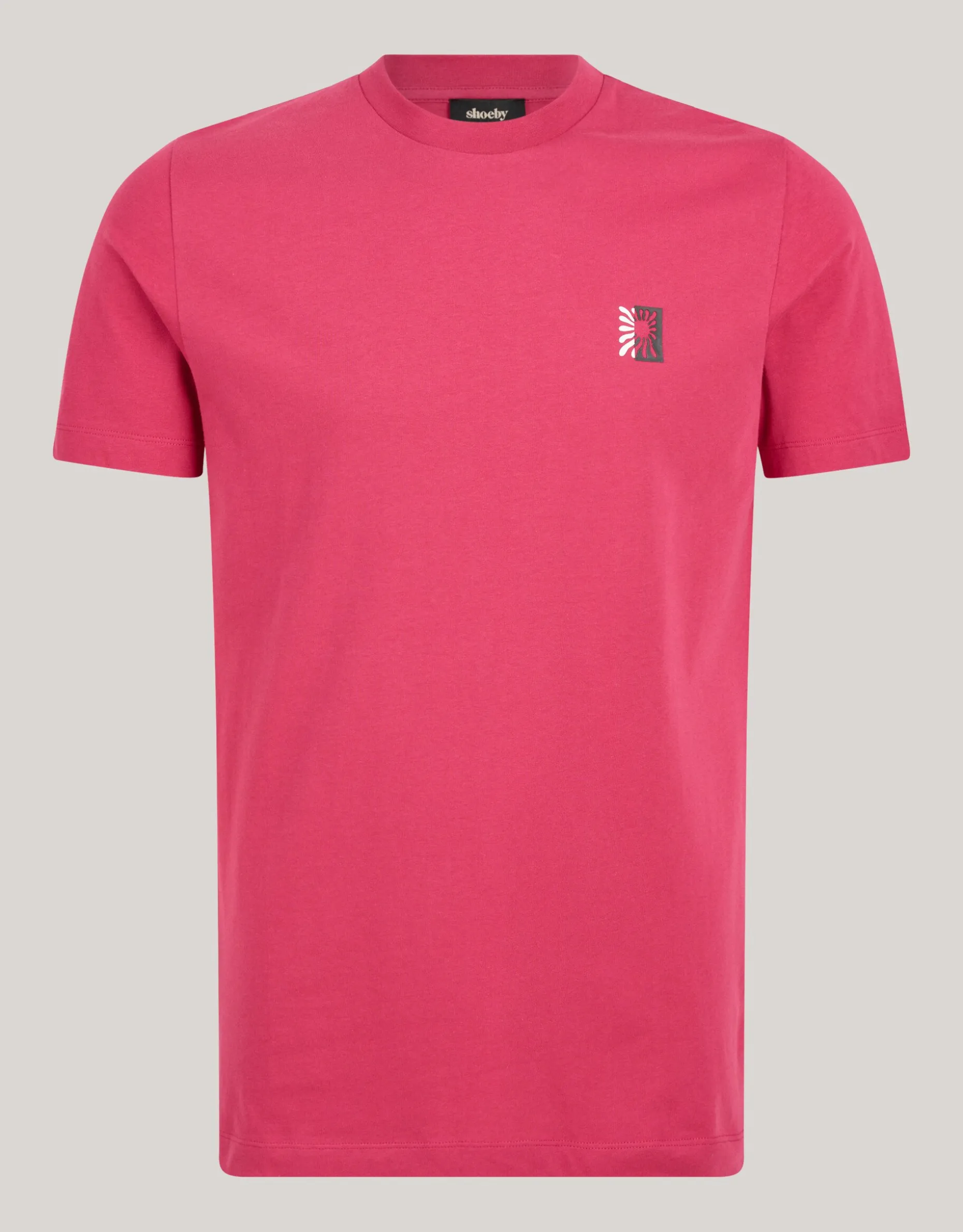 Artwork T-shirt Lichtrood