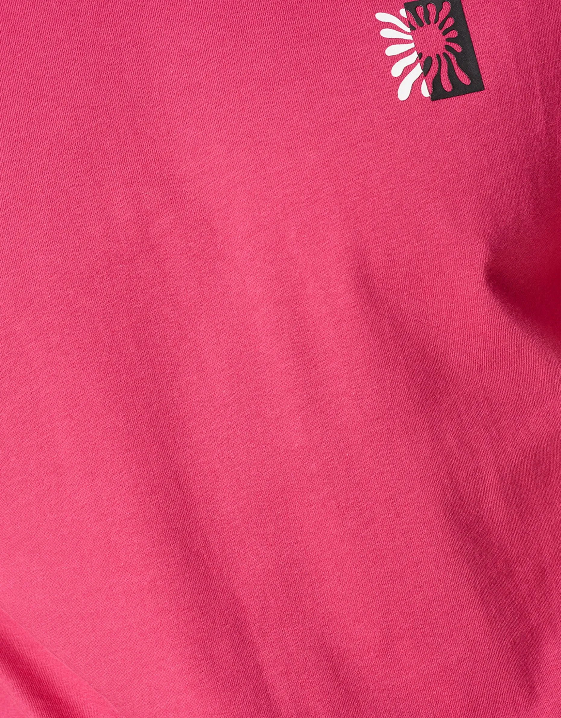 Artwork T-shirt Lichtrood