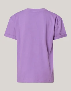 Artwork T-shirt Paars