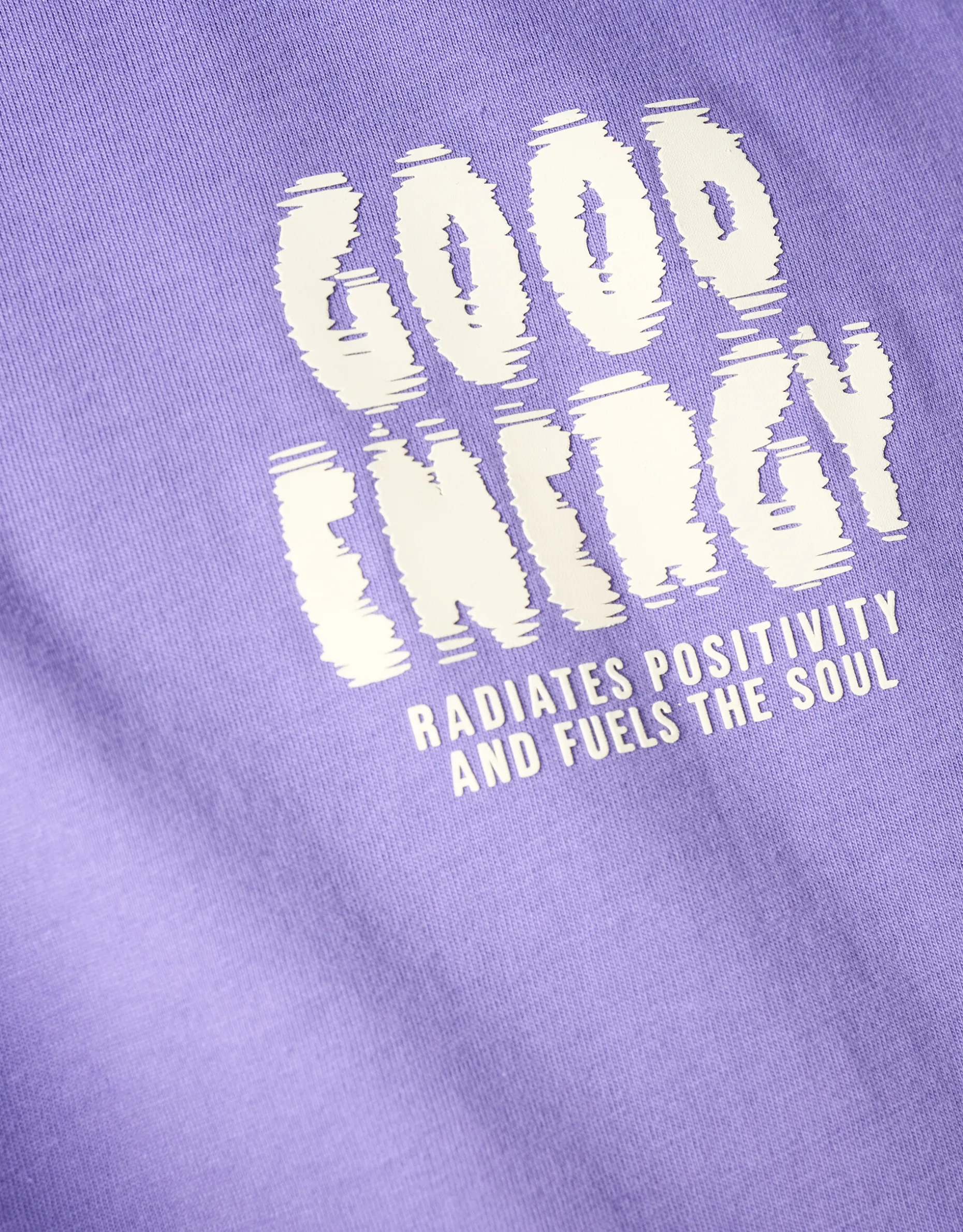 Artwork T-shirt Paars