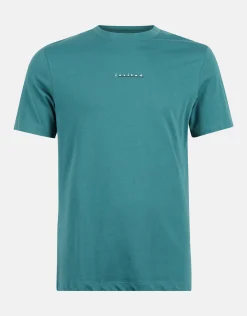 Artwork T-shirt Turquoise