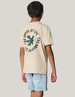 Artwork T-shirt Zand