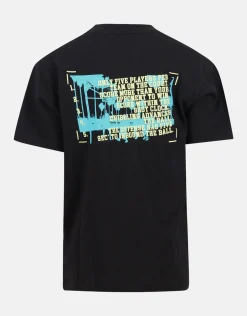 Artwork T-shirt Zwart