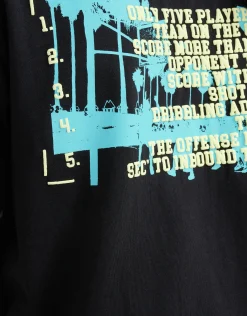 Artwork T-shirt Zwart