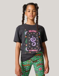 Artwork T-shirt Zwart