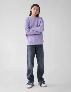 Backprint Sweater Lichtpaars