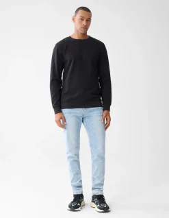 Backprint Sweater Zwart