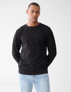 Backprint Sweater Zwart