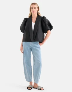 Barrel Fit Jeans Bleached By Lonneke