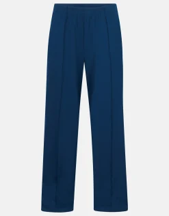 Basic Wide Leg Broek Blauw